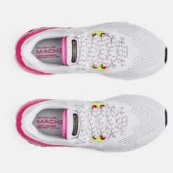 Under Armour Women's UA HOVR Machina 3 - White / Rebel Pink -Shoe Promotion Store 3 05416.1679858126