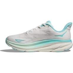 HOKA ONE ONE Women's Clifton 9 - Frost / Rose Gold (Medium Width) -Shoe Promotion Store 3 07803.1719933308