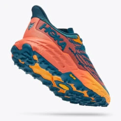 HOKA ONE ONE Women's Speedgoat 5 - Blue Coral / Camellia (Medium Width) -Shoe Promotion Store 3 28152.1655485070