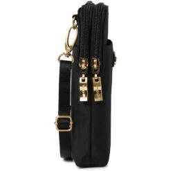 Baggallini Take Two RFID Bryant Crossbody - Black / Gold -Shoe Promotion Store 3 37682.1691010215