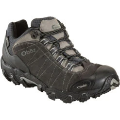 Oboz Footwear Men's Bridger Low Waterproof - Dark Shadow