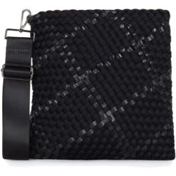 Haute Shore Val Convertible Woven Crossbody - Noir