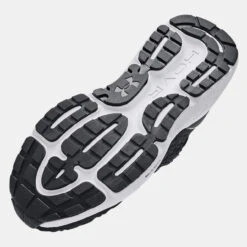 Under Armour Men's UA HOVR Mega 3 Clone - Black / White / Metallic Gun Metal -Shoe Promotion Store 3 42271.1682527808