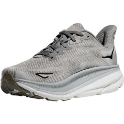 HOKA ONE ONE Men's Clifton 9 - Harbor Mist / Black (Medium Width) -Shoe Promotion Store 3 51384.1675196524