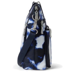 Baggallini Modern Pocket Crossbody - Navy Ink Tie Dye -Shoe Promotion Store 3 79806.1691785265