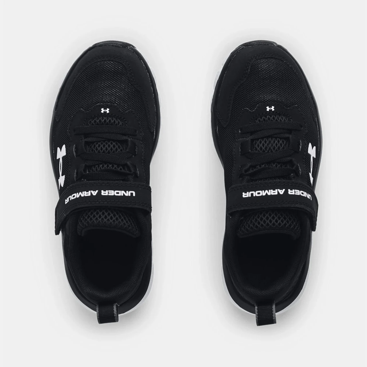 Under Armour Under Armor Pre-School UA Assert 9 Wide AC - Black / White 5 Under Armour Under Armor Pre-School UA Assert 9 Wide AC - Black / White - Image 5