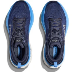 HOKA ONE ONE Men's Bondi 8 - Outer Space / All Aboard (Medium Width) -Shoe Promotion Store 3 87461.1675270580
