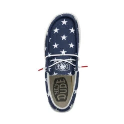 Hey Dude Men's Wally Patriotic - American Flag 11 Hey Dude Men's Wally Patriotic - American Flag -Shoe Promotion Store 40001 9CW WALLYPATRIOTIC AMERICANFLAG LEFTTOP 57162.1681760299