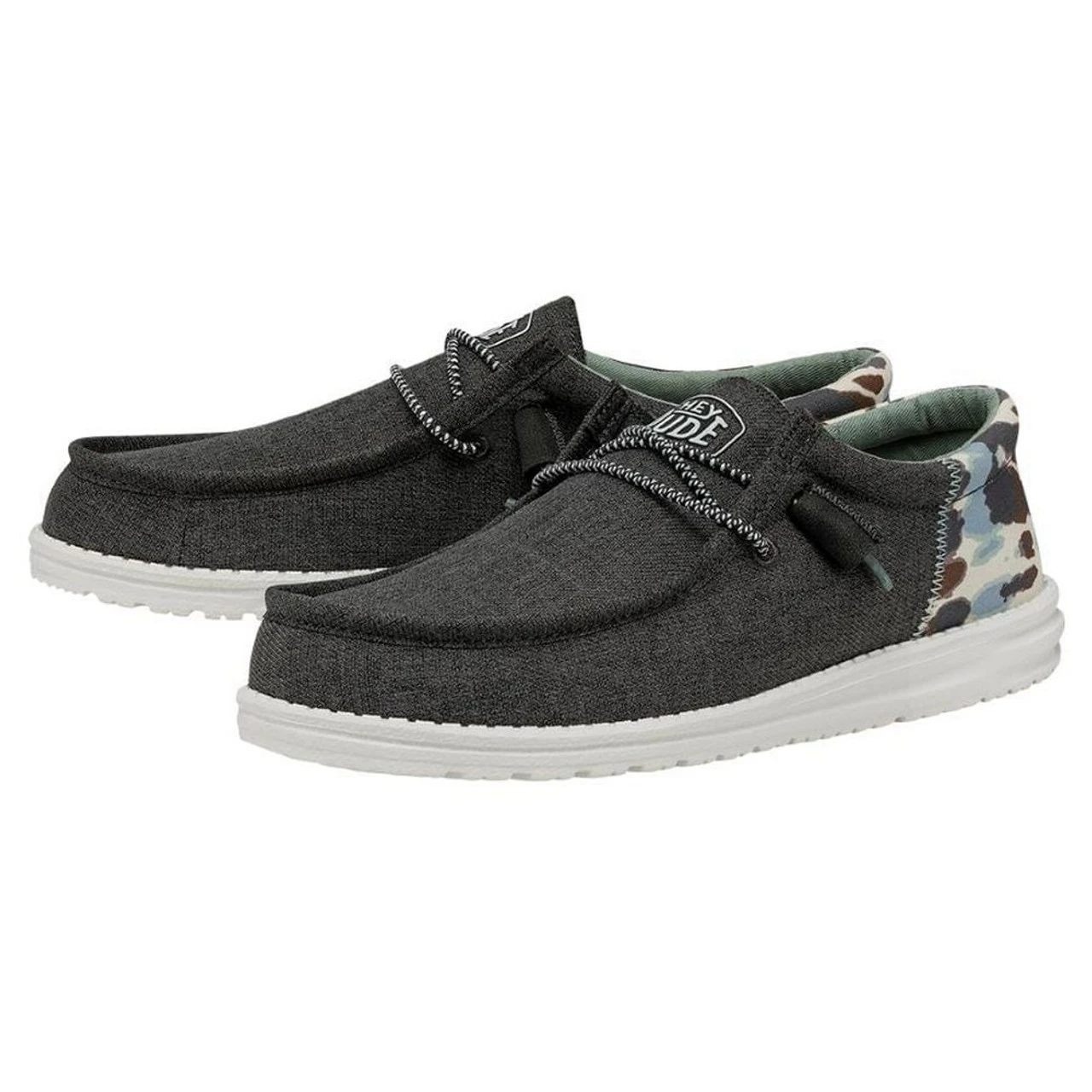 Hey Dude Men's Wally Funk Tie Dye - Grey 2 Hey Dude Men's Wally Funk Tie Dye - Grey - Image 2