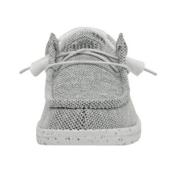 Hey Dude Men's Wally Sox - Stone / White -Shoe Promotion Store 40019 1KA WALLY SOX STONE WHITE LEFT FRONT 00380.1689357352