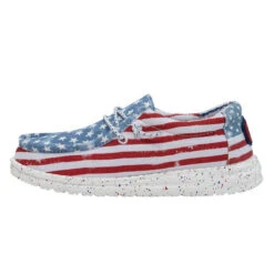 Hey Dude Youth Wally Patriotic - Stars And Stripes