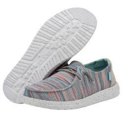 Hey Dude Women's Wendy Sox - Sunset Pink -Shoe Promotion Store 40078 9C9 WENDY SOX SUNSET PINK LEFT 3 62755.1686688491