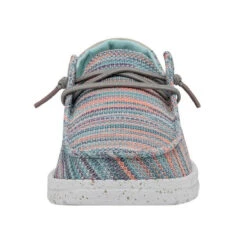 Hey Dude Women's Wendy Sox - Sunset Pink -Shoe Promotion Store 40078 9C9 WENDY SOX SUNSET PINK LEFT 4 24606.1686688496