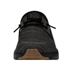 Hey Dude Men's Sirocco - Black Night -Shoe Promotion Store 40140 0WM SIROCCO BLACKNIGHT LEFTFRONT 1 28502.1681318403