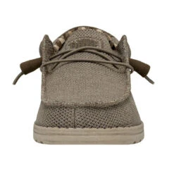 Hey Dude Men's Wally Sox - Beige (Wide Width) -Shoe Promotion Store 40149 205 WALLYSOXWIDE BEIGE LEFTFRONT 05570.1689707327