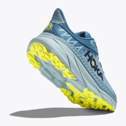 HOKA ONE ONE Men's Challenger 7 - Stone Blue / Evening Primrose (Medium Width) -Shoe Promotion Store 4 01988.1670878454