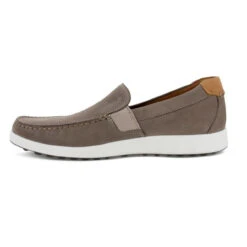 ECCO Men's S Lite Moc - Warm Grey Cognac -Shoe Promotion Store 4 03670.1621267585