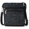 Baggallini Modern Pocket Crossbody - Midnight Blossom