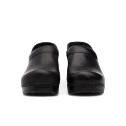 Dansko Women's Professional Clog - Black Cabrio (Wide Width) -Shoe Promotion Store 4 38417.1614180351