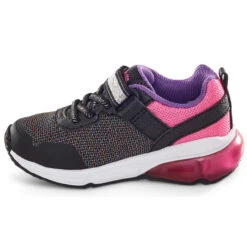 Stride Rite Little Kid's Made2play Radiant Bounce - Black / Pink -Shoe Promotion Store 4 39684.1624895513