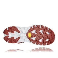 HOKA ONE ONE Women's Anacapa Mid Gore-Tex - Hot Sauce / Cherry Mahogany (Medium Width) -Shoe Promotion Store 4 39922.1631717160