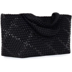 Haute Shore Bobbi Noir Woven Tote - Noir -Shoe Promotion Store 4 45574.1665084246