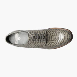 Stacy Adams Men's Madison Plain Toe Oxford - Gray Anaconda -Shoe Promotion Store 4 45675.1717753787