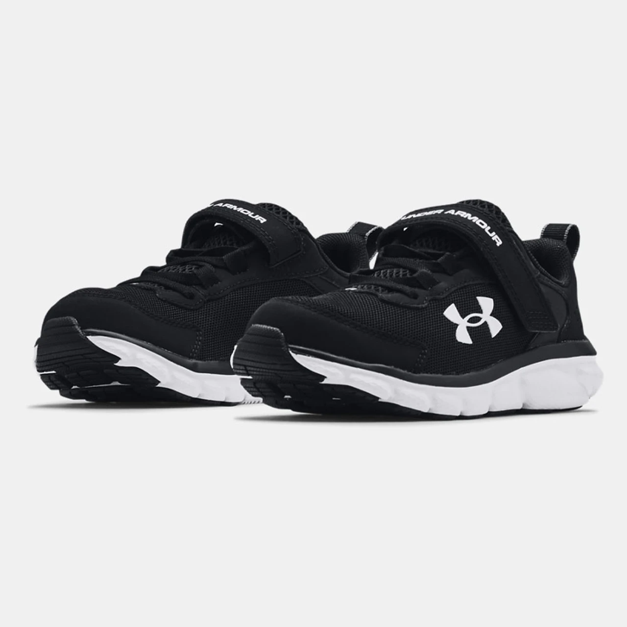 Under Armour Under Armor Pre-School UA Assert 9 Wide AC - Black / White 3 Under Armour Under Armor Pre-School UA Assert 9 Wide AC - Black / White - Image 3