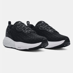 Under Armour Men's UA HOVR Mega 3 Clone - Black / White / Metallic Gun Metal -Shoe Promotion Store 4 79299.1682527802