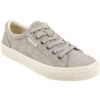Taos Footwear Women's Plim Soul - Grey Wash Canvas