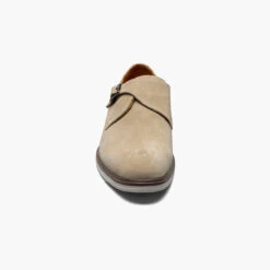 Stacy Adams Men's Taylen Plain Toe Monk Strap - Sandstone Suede -Shoe Promotion Store 4 85036.1678388960