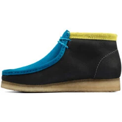 Clarks Men's Wallabee Boot - Ink Combi -Shoe Promotion Store 4 96924.1672866931