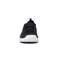 OOFOS Women's OOmg SportLS Low - White / Black -Shoe Promotion Store 5076WHTBLK shot3 75035.1697055220