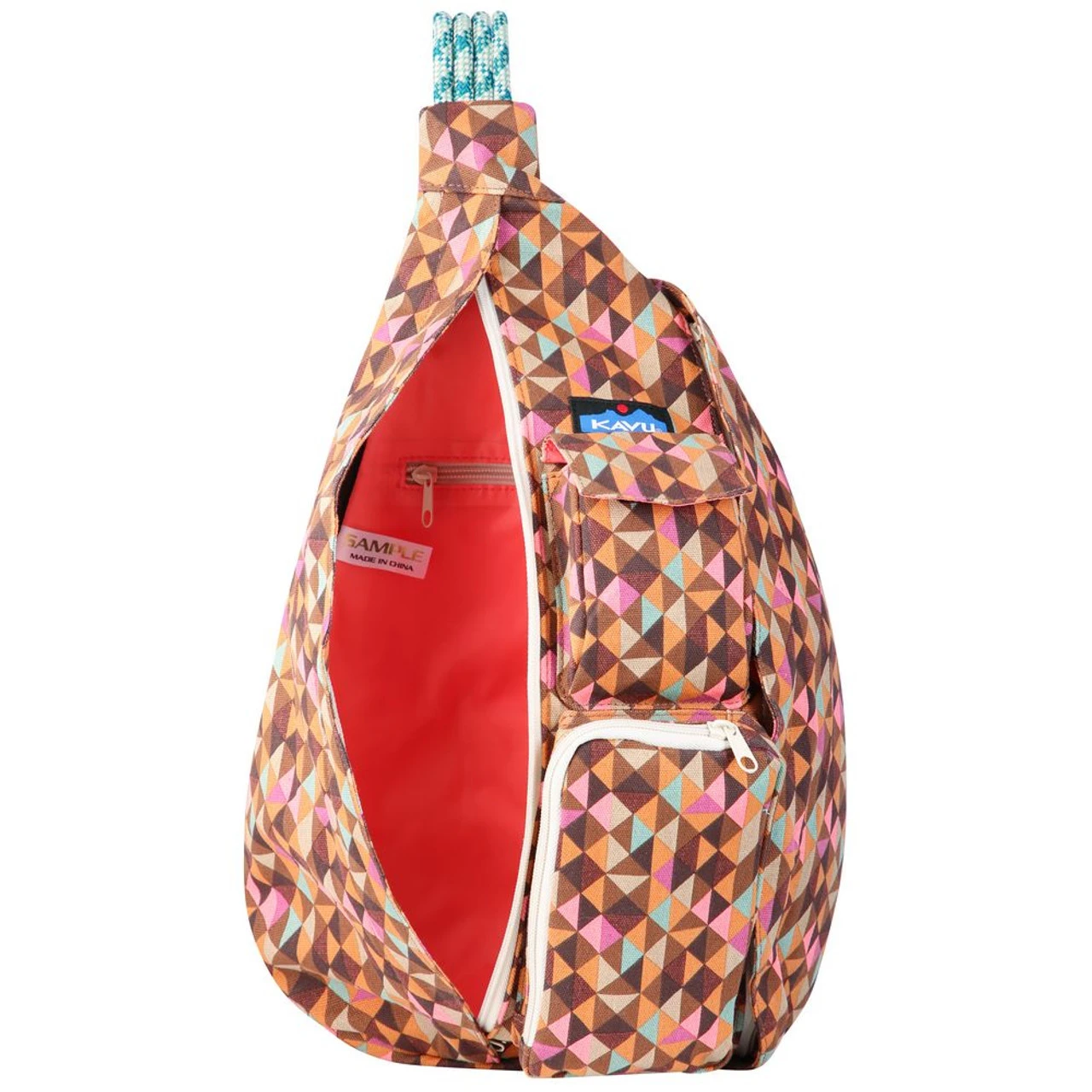 Kavu Rope Bag - Jumble Dash 3 Kavu Rope Bag - Jumble Dash - Image 3