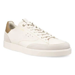 ECCO Men's Street Lite Luxe - Limestone / Nutmeg Brown