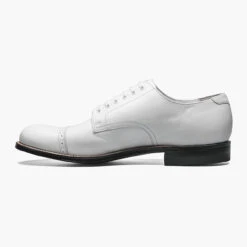 Stacy Adams Men's Madison Cap Toe Oxford - White -Shoe Promotion Store 556 52994.1708454376