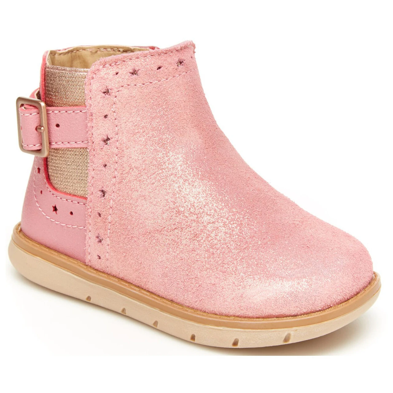Stride Rite Little Kid's Srtech Agnes Boot - Blush 1 Stride Rite Little Kid's Srtech Agnes Boot - Blush
