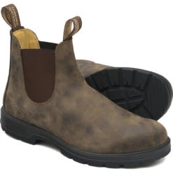 Blundstone Classic 585 Chelsea Boot - Rustic Brown -Shoe Promotion Store 585 m 3a 46351.1628604451