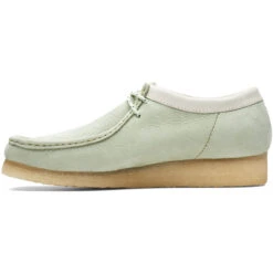 Clarks Men's Wallabee - Pale Green -Shoe Promotion Store 5 06525.1672943005