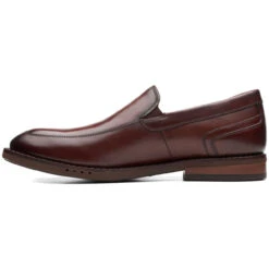 Clarks Men's Un Hugh Step - Brown Leather -Shoe Promotion Store 5 22785.1686938819