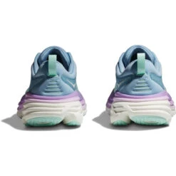 HOKA ONE ONE Women's Bondi 8 - Airy Blue / Sunlit Ocean (Medium Width) -Shoe Promotion Store 5 26944.1685977955