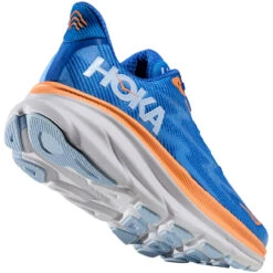 HOKA ONE ONE Men's Clifton 9 - Coastal Sky / All Aboard (Medium Width) -Shoe Promotion Store 5 38180.1675196384