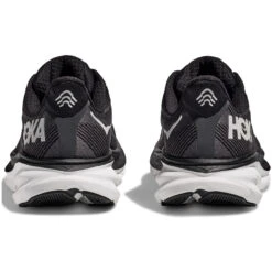 HOKA ONE ONE Women's Clifton 9 - Black / White (Wide Width) -Shoe Promotion Store 5 44691.1675202040.1280.1280 83223.1675288035