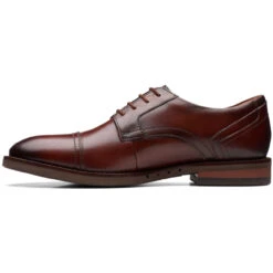 Clarks Men's Un Hugh Cap - Mahogany -Shoe Promotion Store 5 48395.1686944548