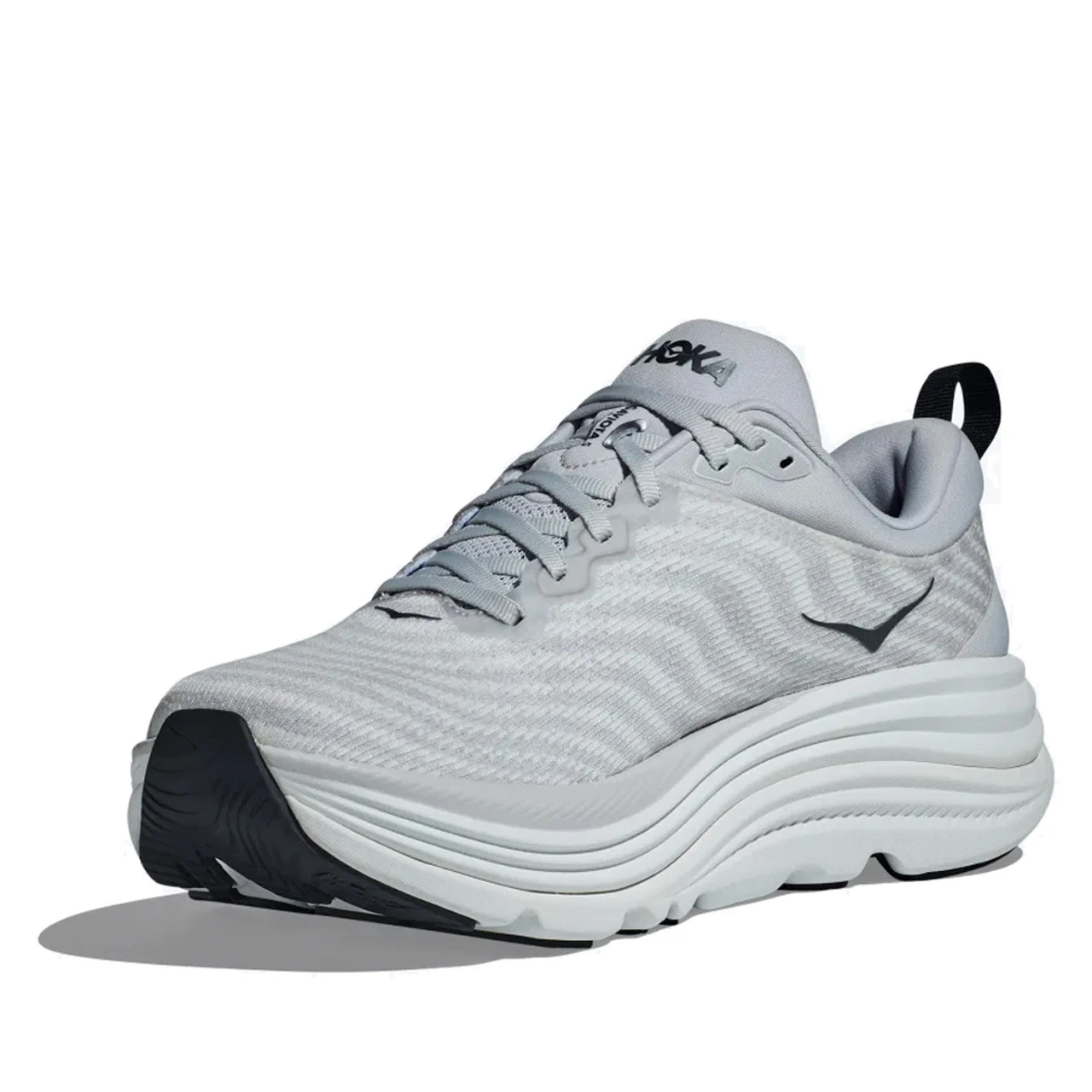 HOKA ONE ONE Men's Gaviota 5 - Nimbus Cloud / Steel Wool (Medium Width) 3 HOKA ONE ONE Men's Gaviota 5 - Nimbus Cloud / Steel Wool (Medium Width) - Image 3