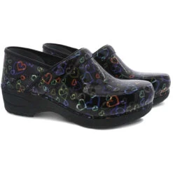 Dansko Women's XP 2.0 - Floating Hearts Patent -Shoe Promotion Store 5 85417.1661543863