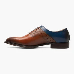 Stacy Adams Men's Halloway Plain Toe Oxford - Cognac Multi 9 Stacy Adams Men's Halloway Plain Toe Oxford - Cognac Multi -Shoe Promotion Store 5 98180.1678379519