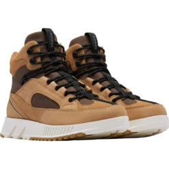 Sorel Men's Mac Hill Lite Trace Boot - Tawny Buff / Black -Shoe Promotion Store 5 99515.1662054986