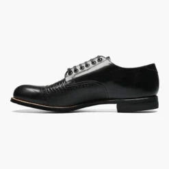 Stacy Adams Madison Lizard Cap Toe - Black -Shoe Promotion Store 66 49509.1708447484