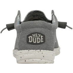 Hey Dude Men's Wally Stretch - Iron (New Logo) -Shoe Promotion Store 6 12024.1683575481